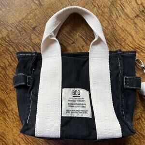 BDG Black and White Tote Bag